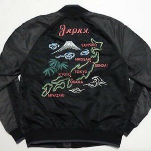 Gap Mens Japan Souvenir Bomber Jacket SIZE XXL